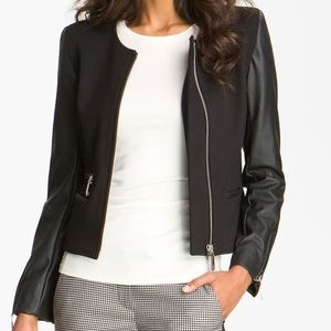 Faux Leather Jacket